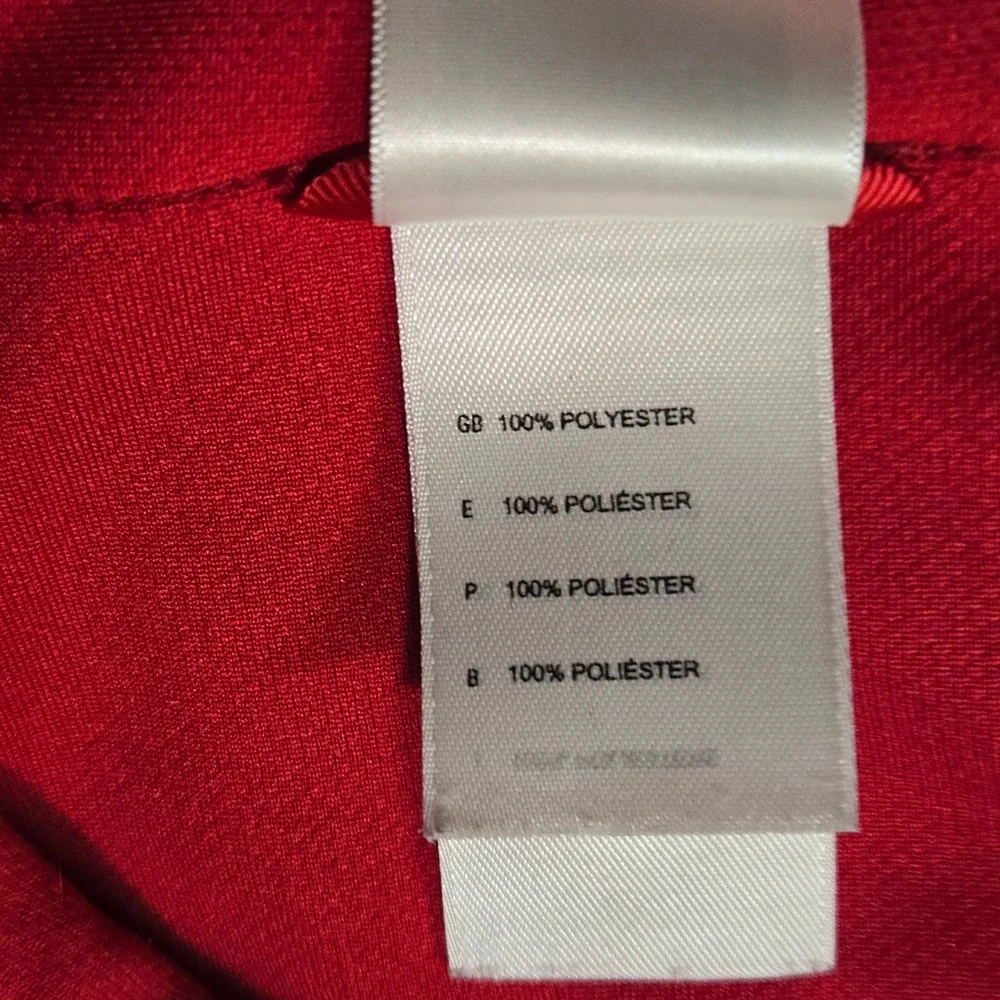 The North Face Mens Polo Shirt XL Red VaporWick Performance Gorpcore Hiking XL